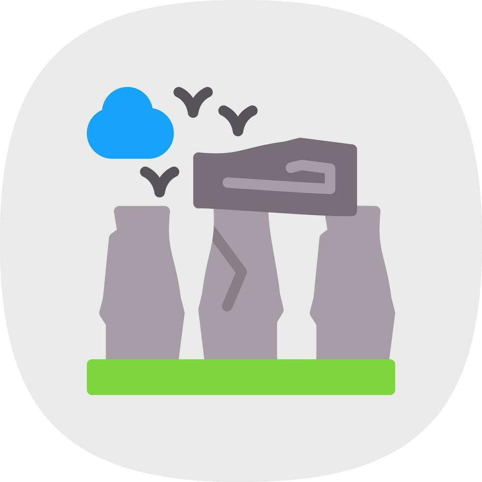 Stonehenge Vector Icon Design