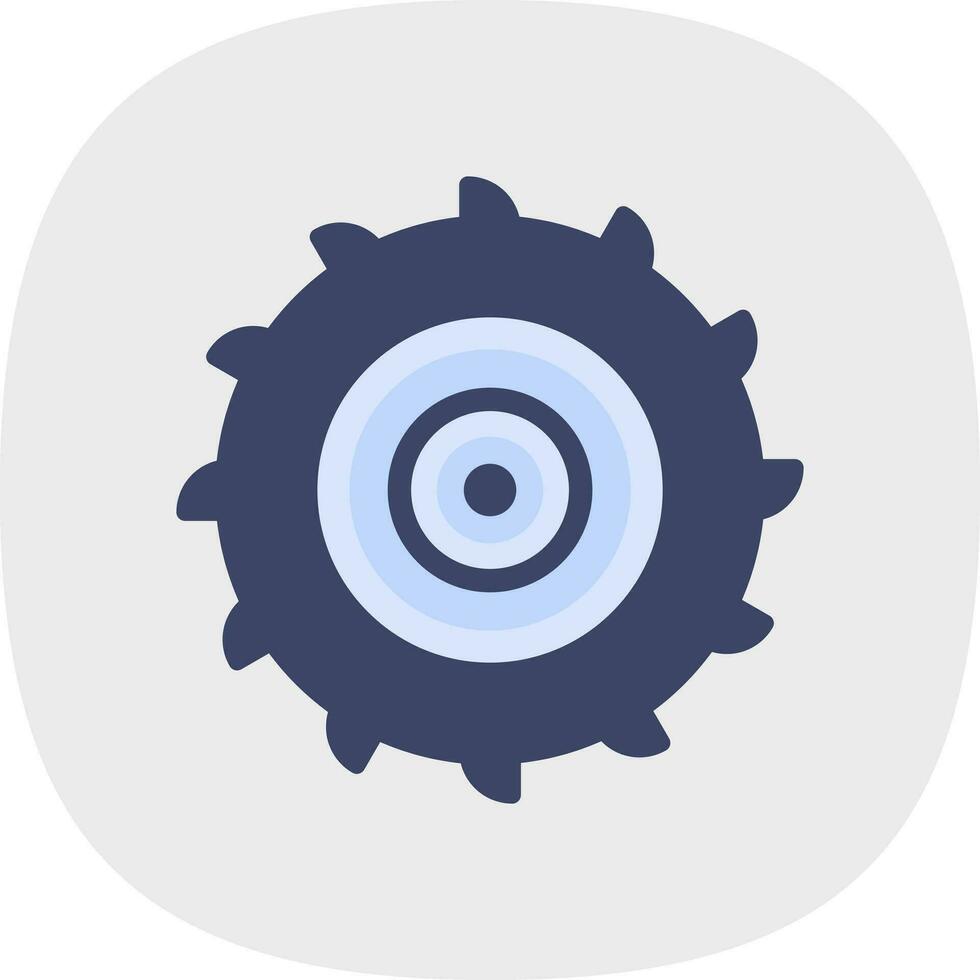 Circular Saw Vector Icon Design