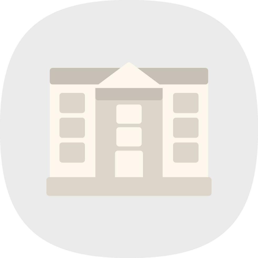 White House Vector Icon Design