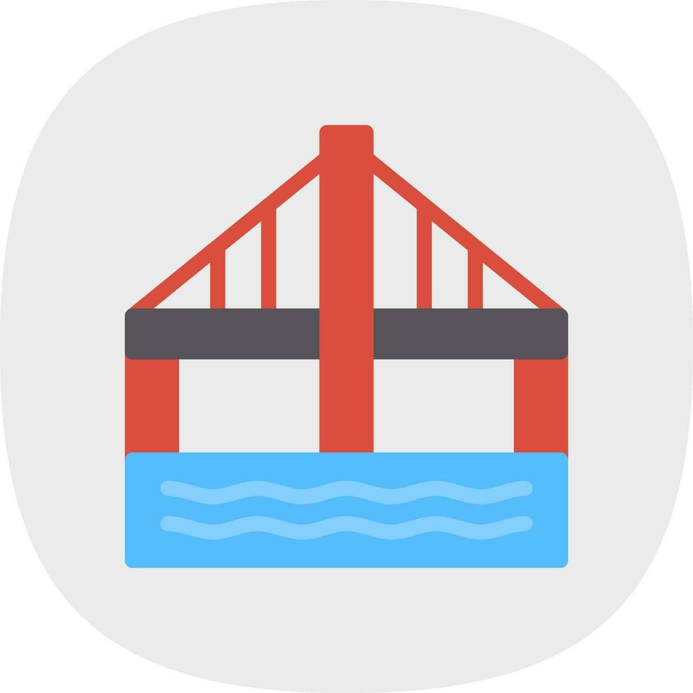 Bridge Vector Icon Design