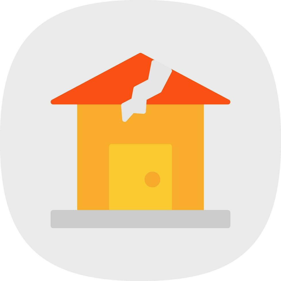 Catastrophe Vector Icon Design