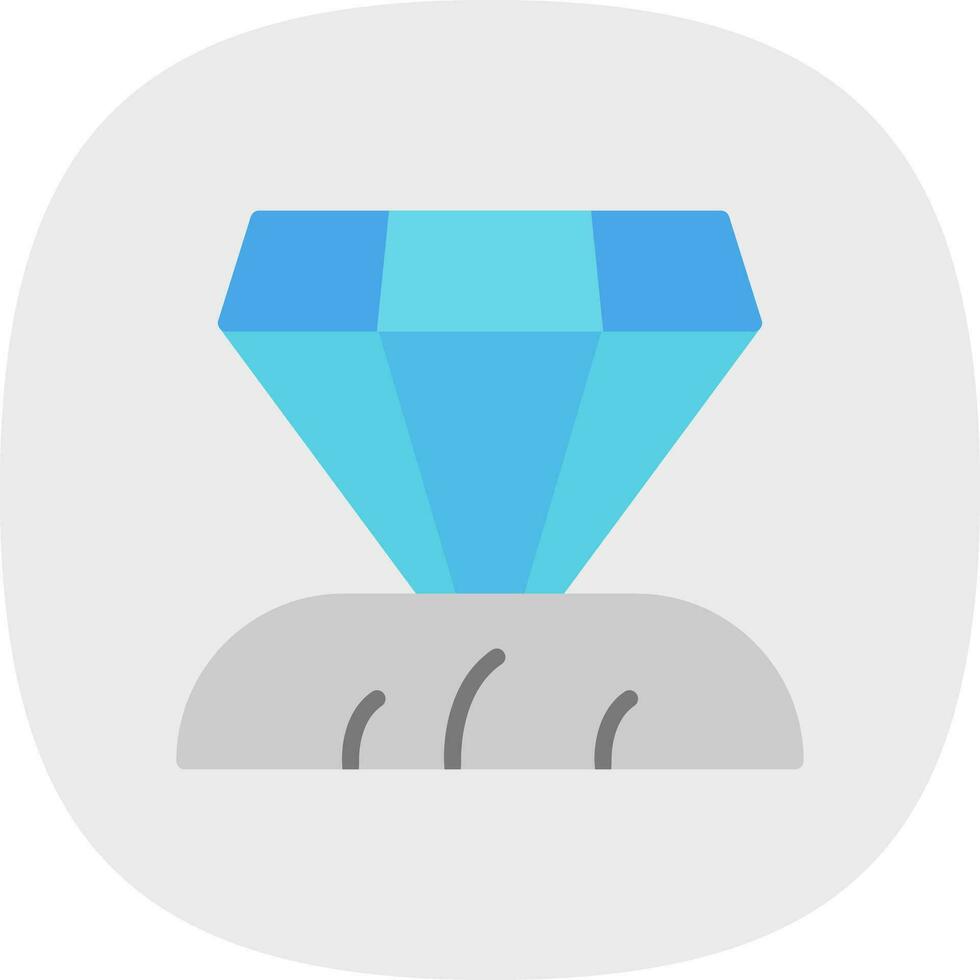 Diamond Vector Icon Design