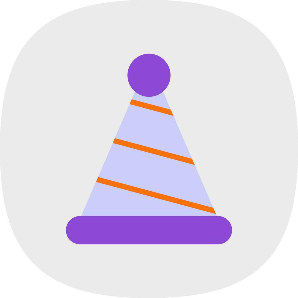 Party Hat Vector Icon Design