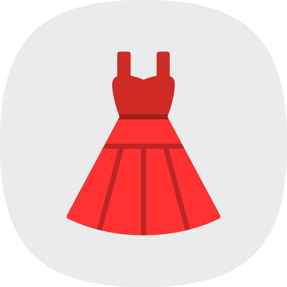 Dress Vector Icon Design