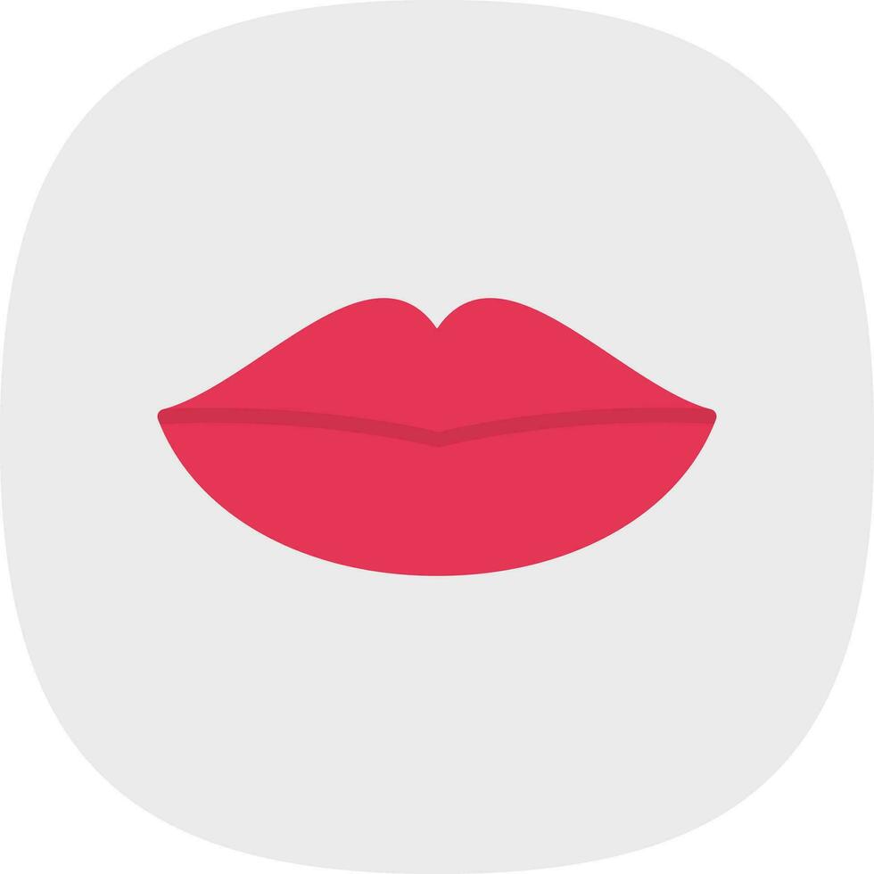 Lip Vector Icon Design
