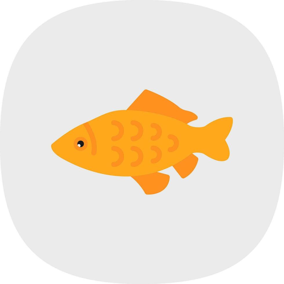 Carp Vector Icon Design