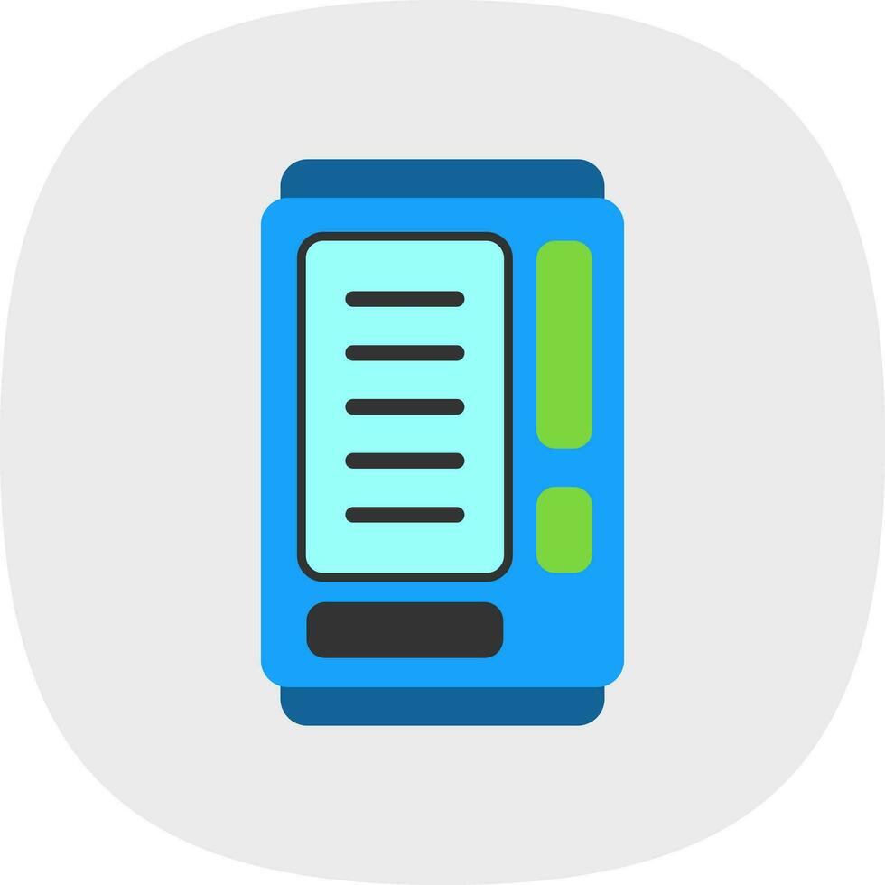 Vending Machine Vector Icon Design