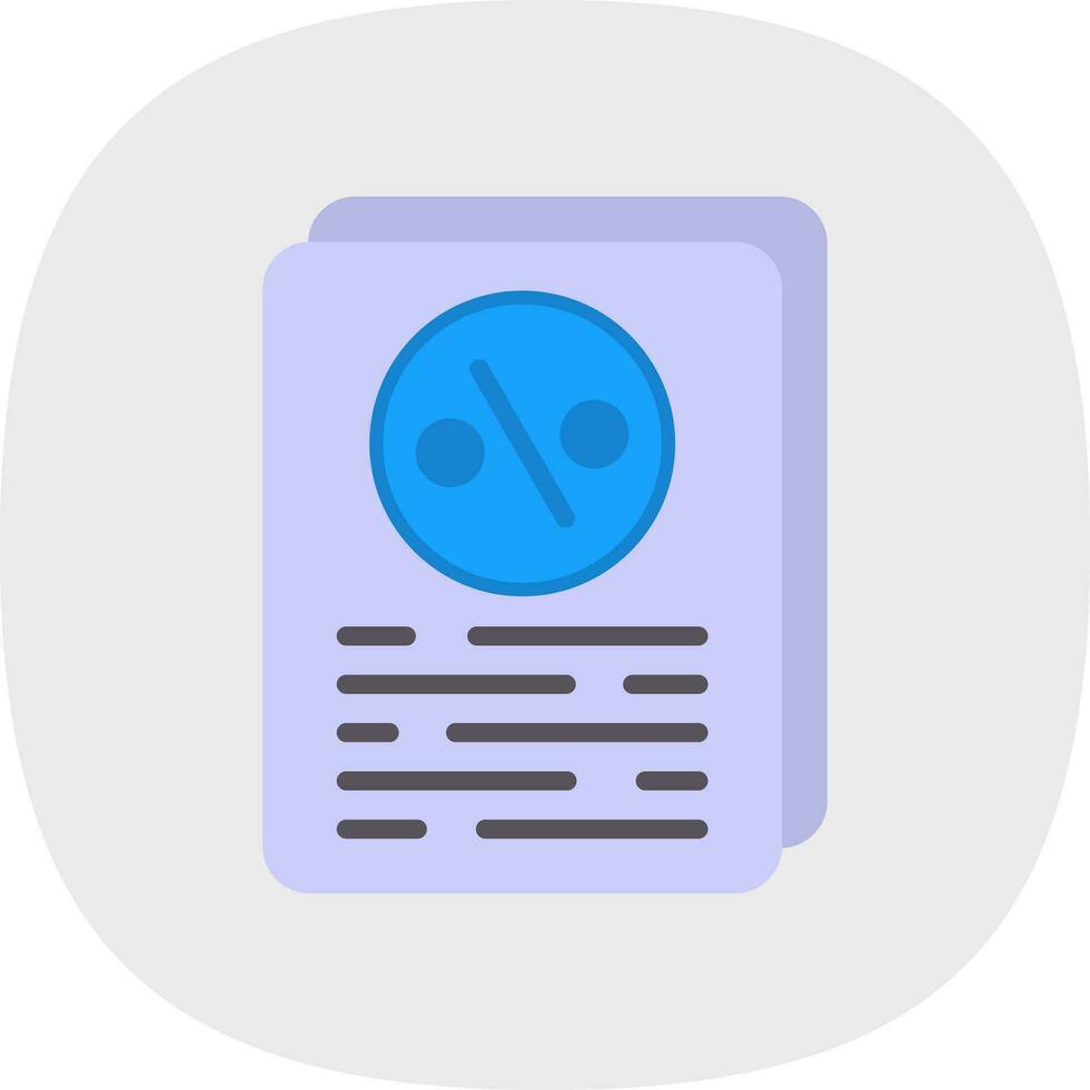 Taxation Vector Icon Design