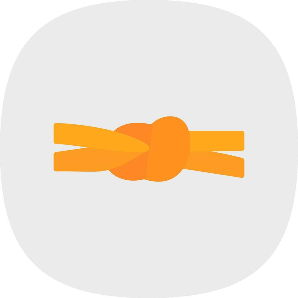 Reef Knot Vector Icon Design