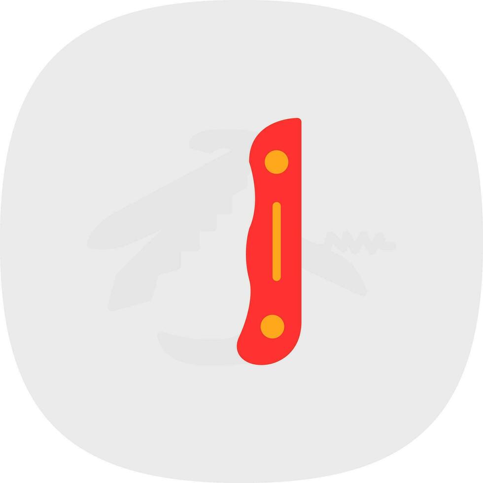 Swiss Army Knife Vector Icon Design