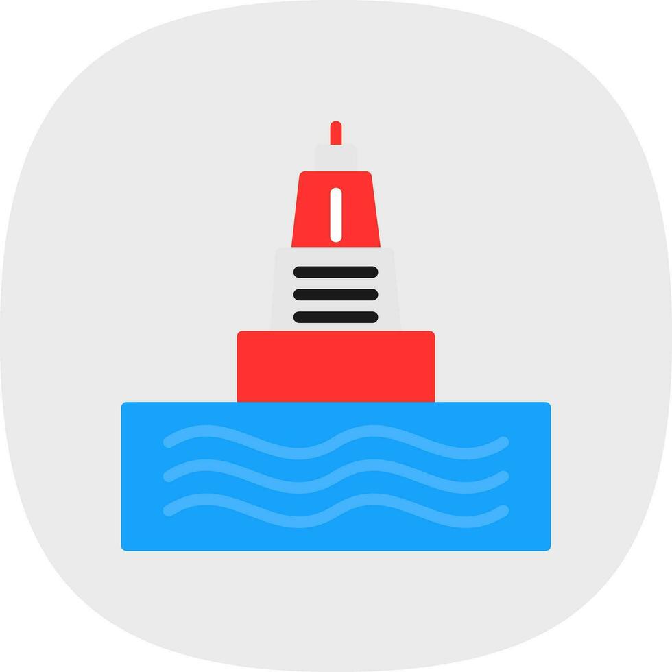 Buoy Vector Icon Design