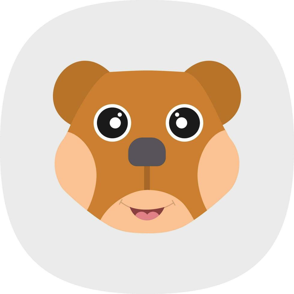 Bear Vector Icon Design