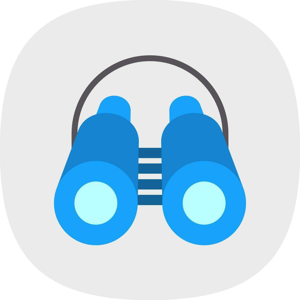 Binocular Vector Icon Design
