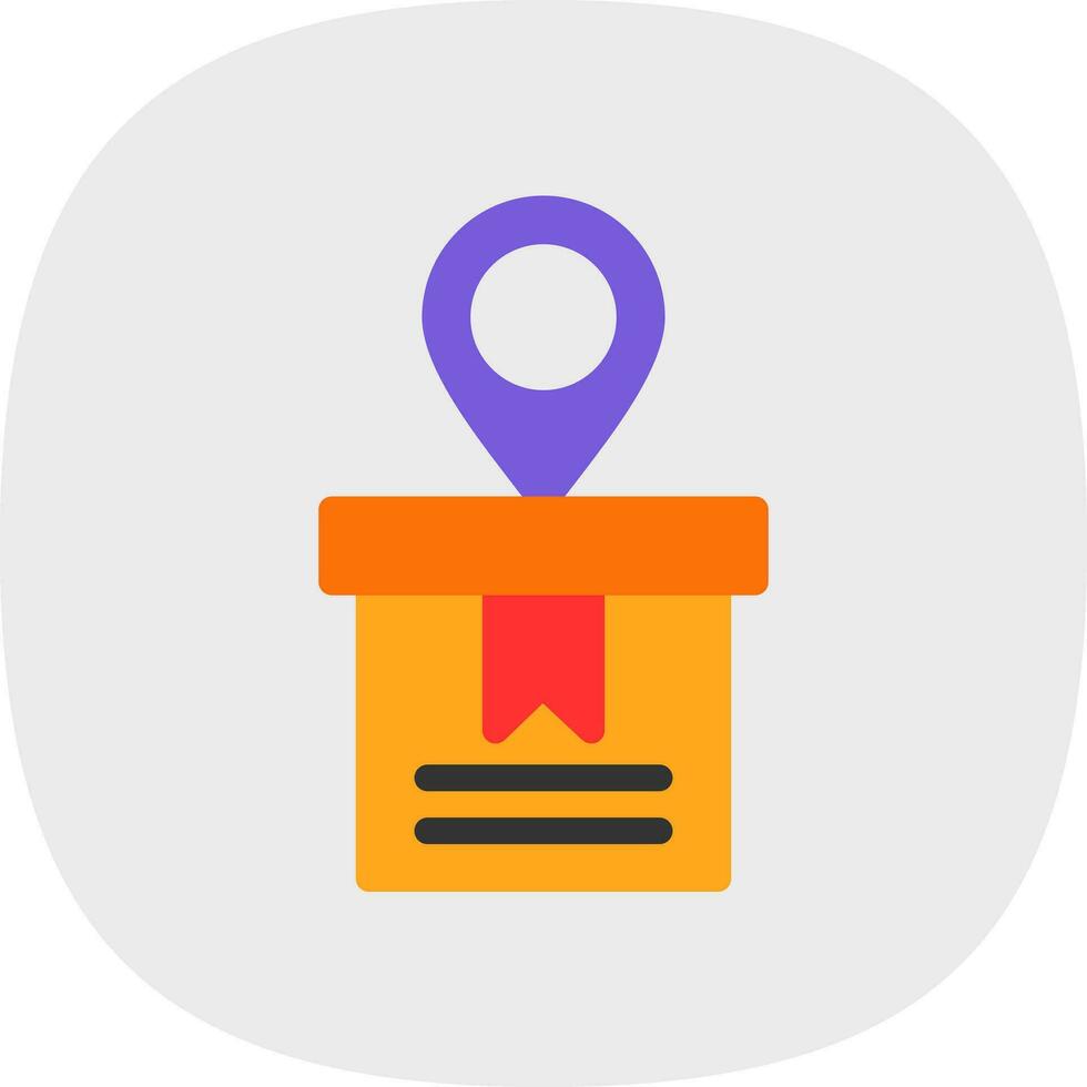 Delivery Location Vector Icon Design