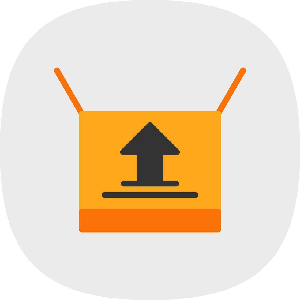 Open Box Vector Icon Design