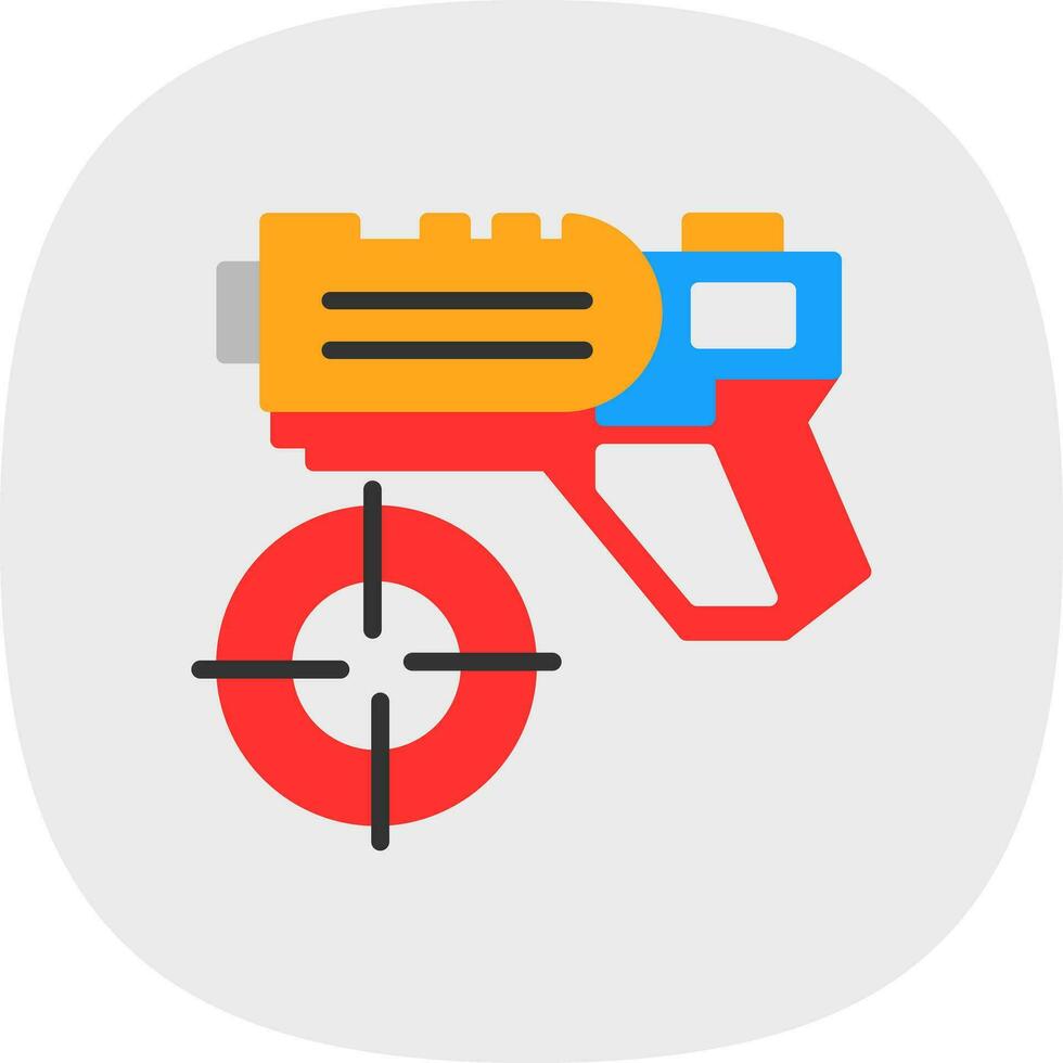 Shooting Game Vector Icon Design