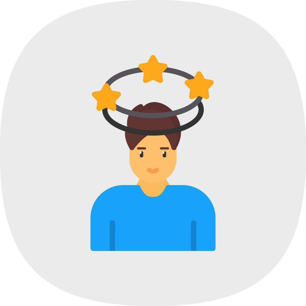 Dizzy Vector Icon Design