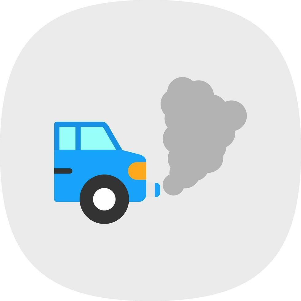 Emission Vector Icon Design