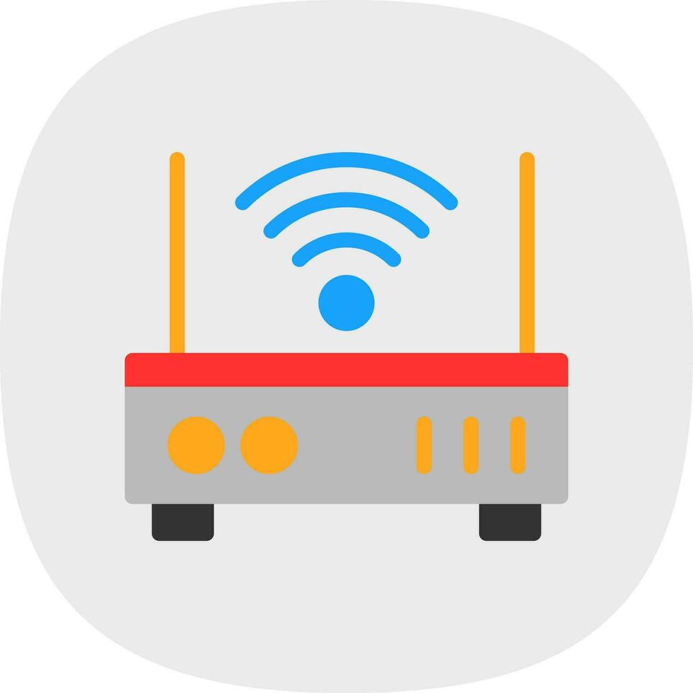 Router Vector Icon Design