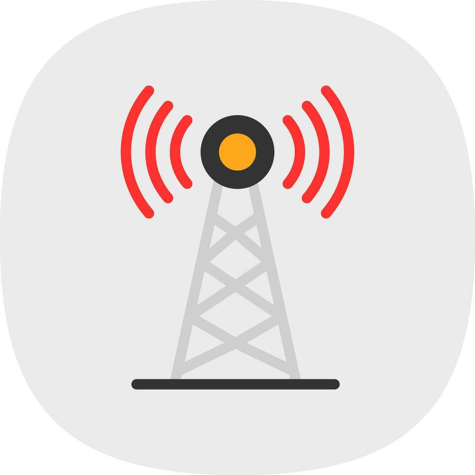 diseño de icono de vector de torre celular