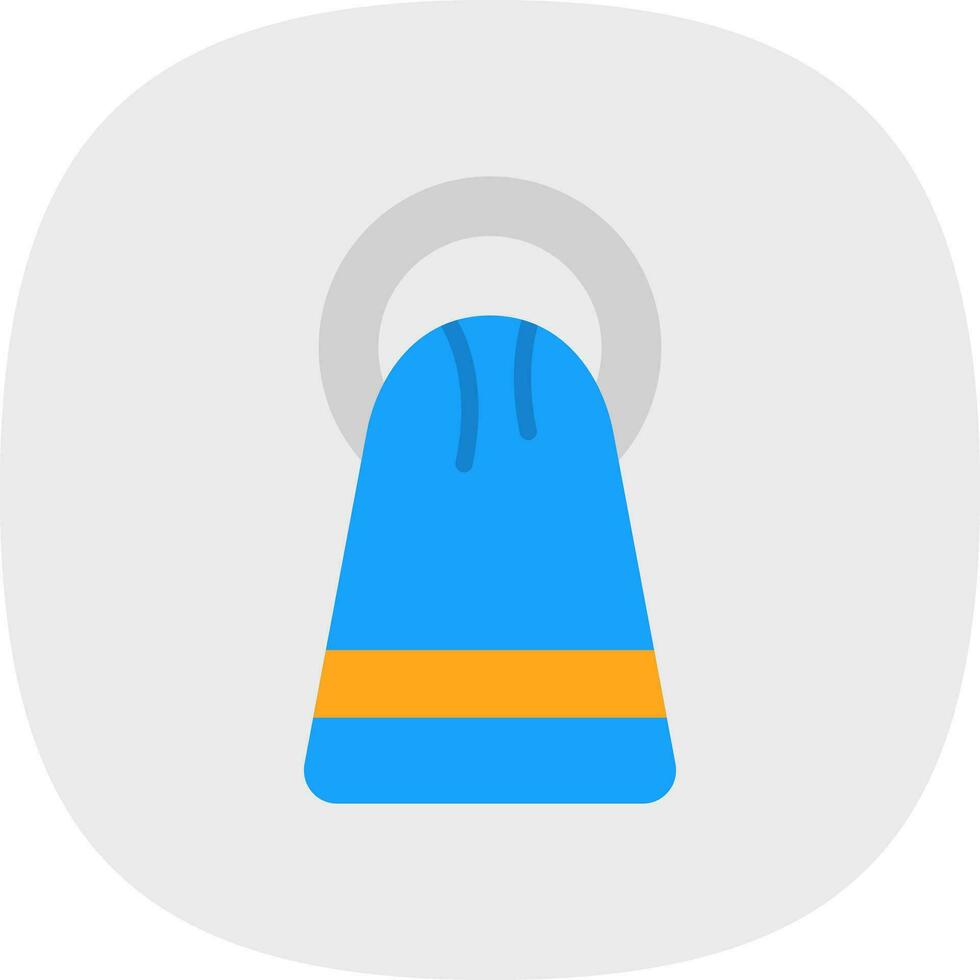Towel Rack Vector Icon Design