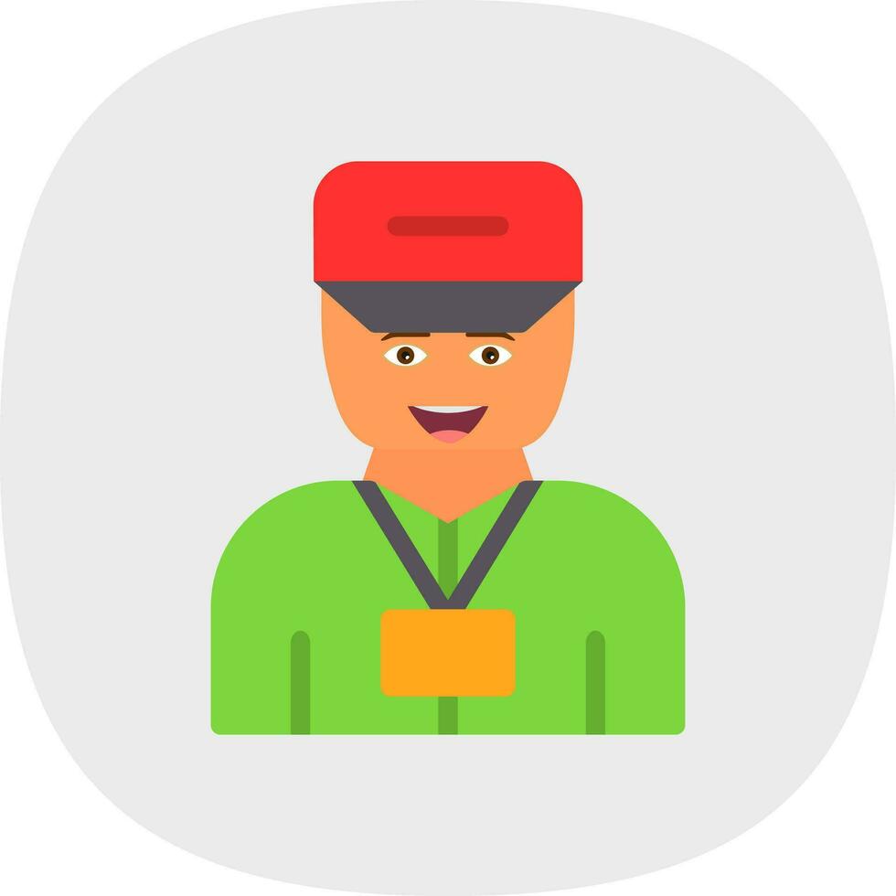 Coach Vector Icon Design
