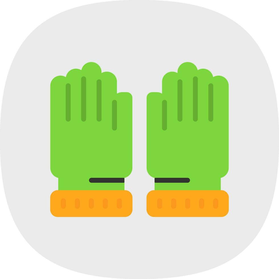 Gloves Vector Icon Design