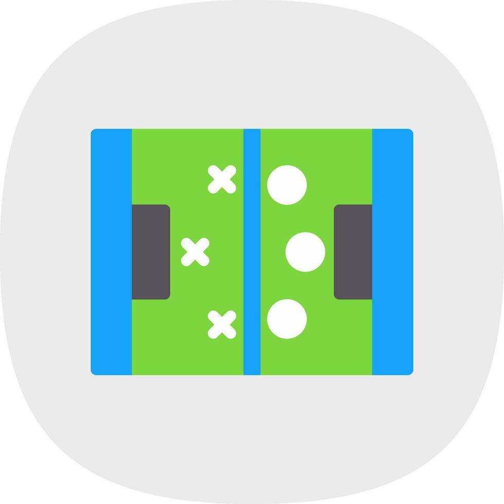 Hockey Field Vector Icon Design