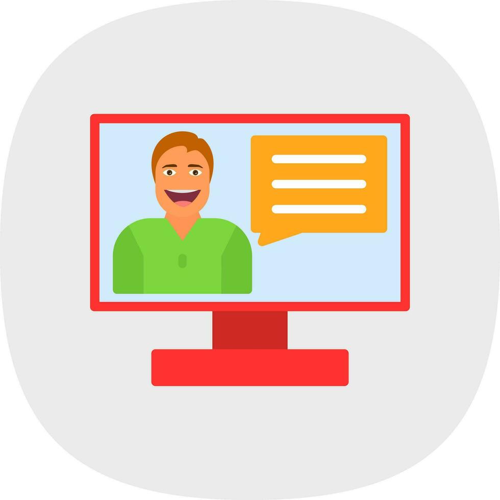 Elearning Vector Icon Design