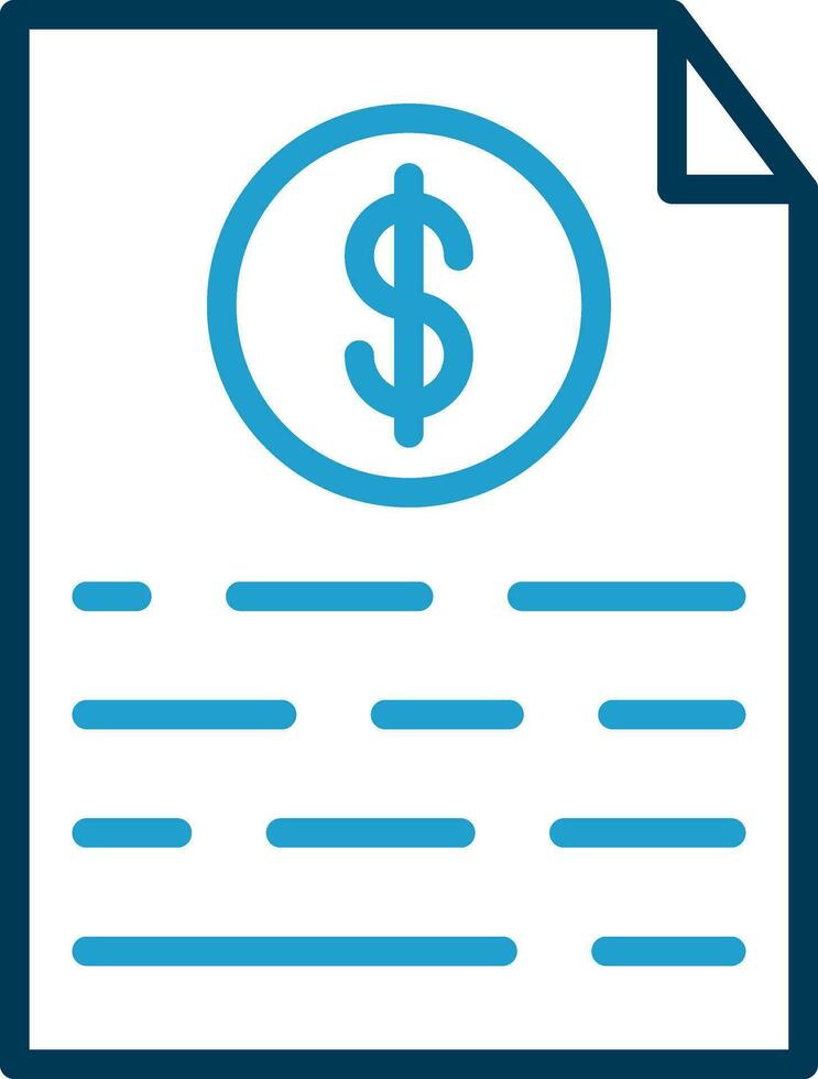 Medical Invoice Vector Icon Design