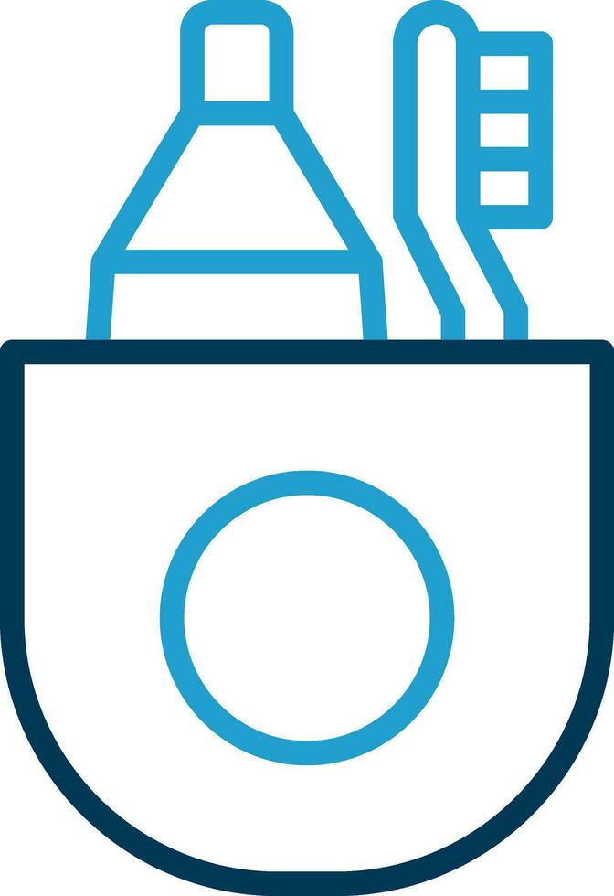 Toothbrush Vector Icon Design