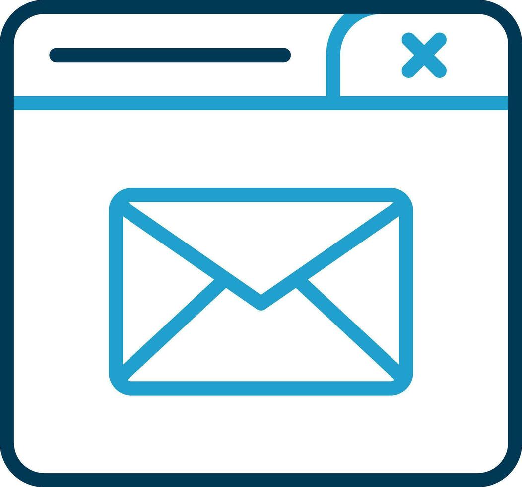 Contact Mail Vector Icon Design