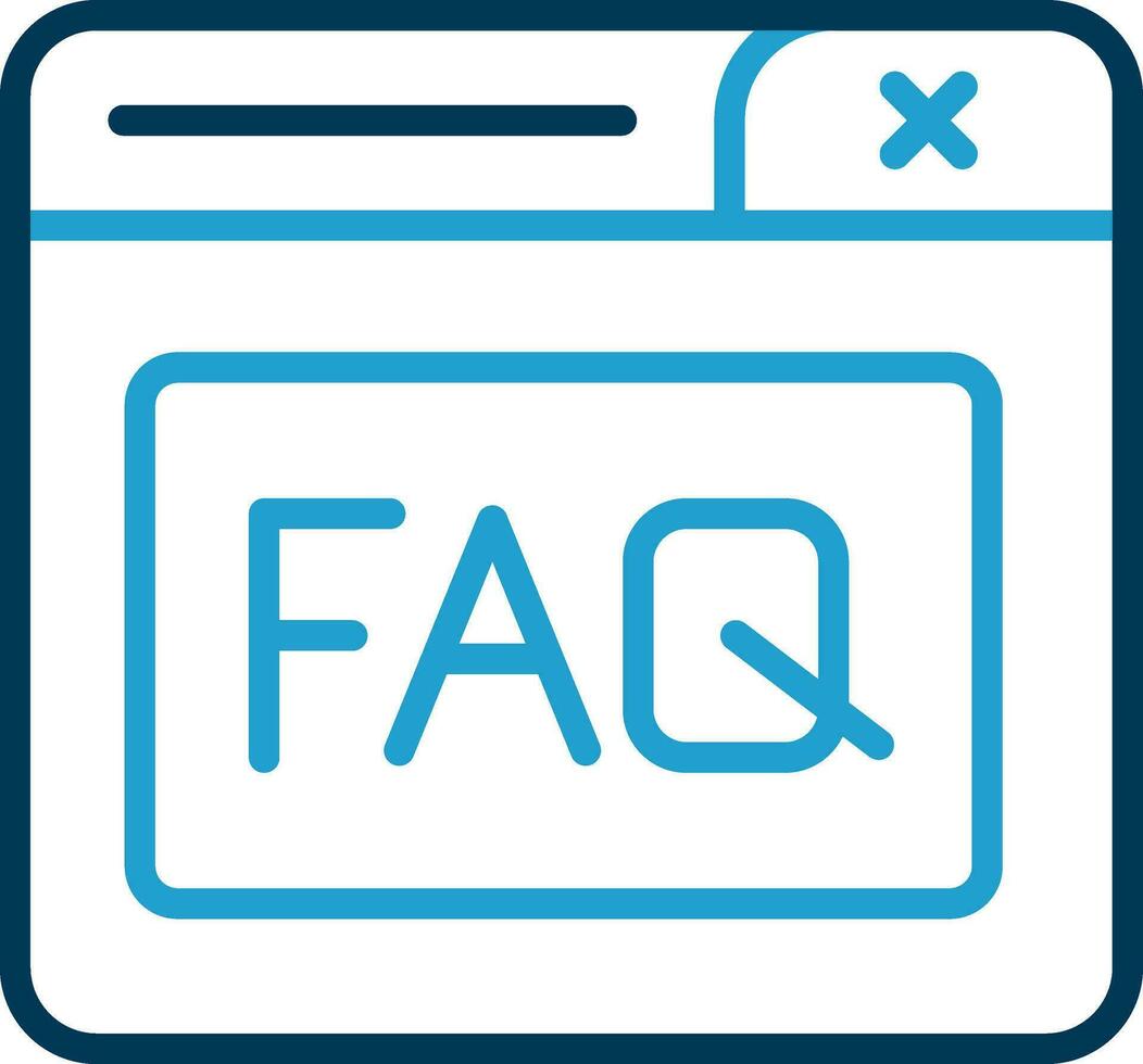 Faq Vector Icon Design