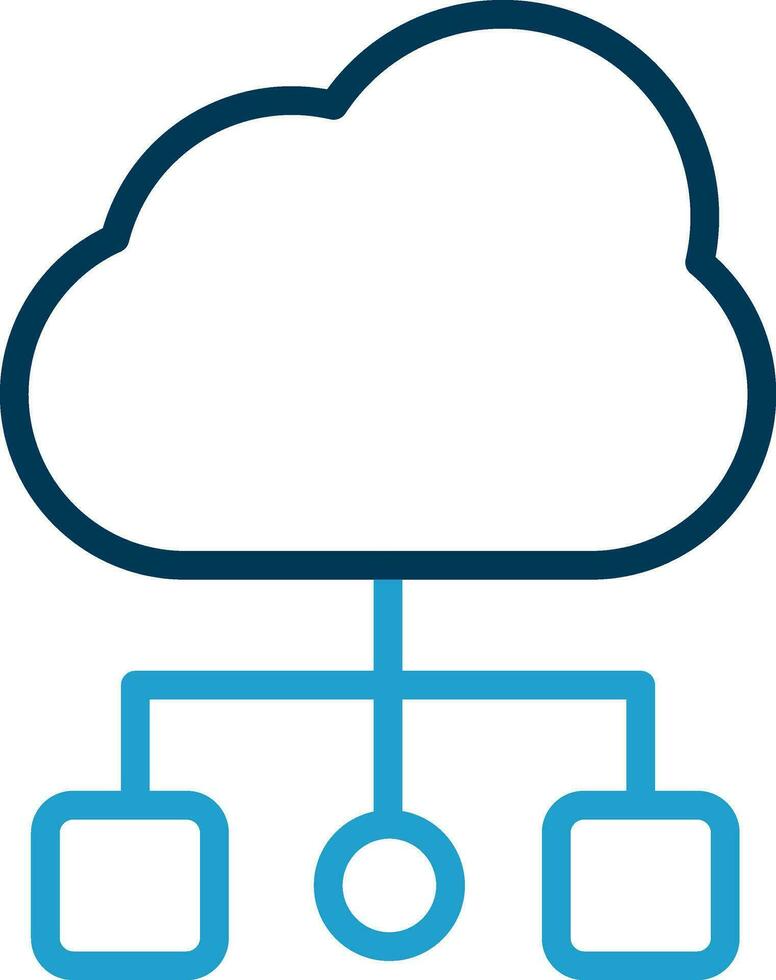 Cloud Computing Vector Icon Design