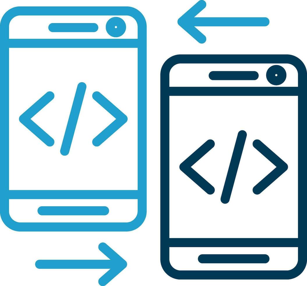 Mobile Phones Vector Icon Design