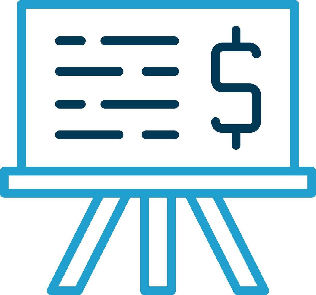 Presentation Vector Icon Design