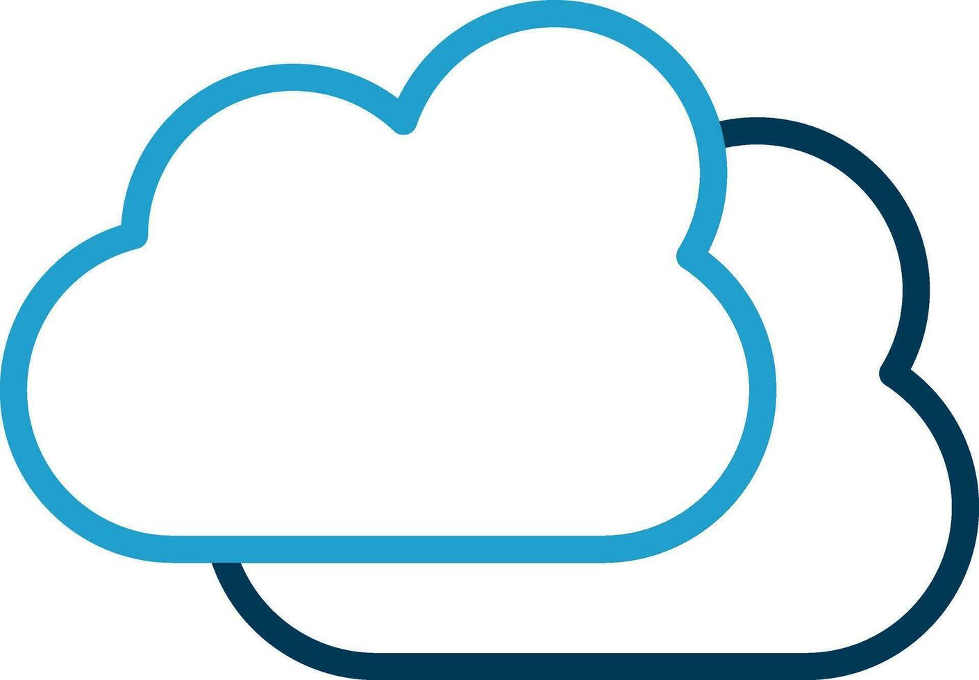 Cloud Vector Icon Design