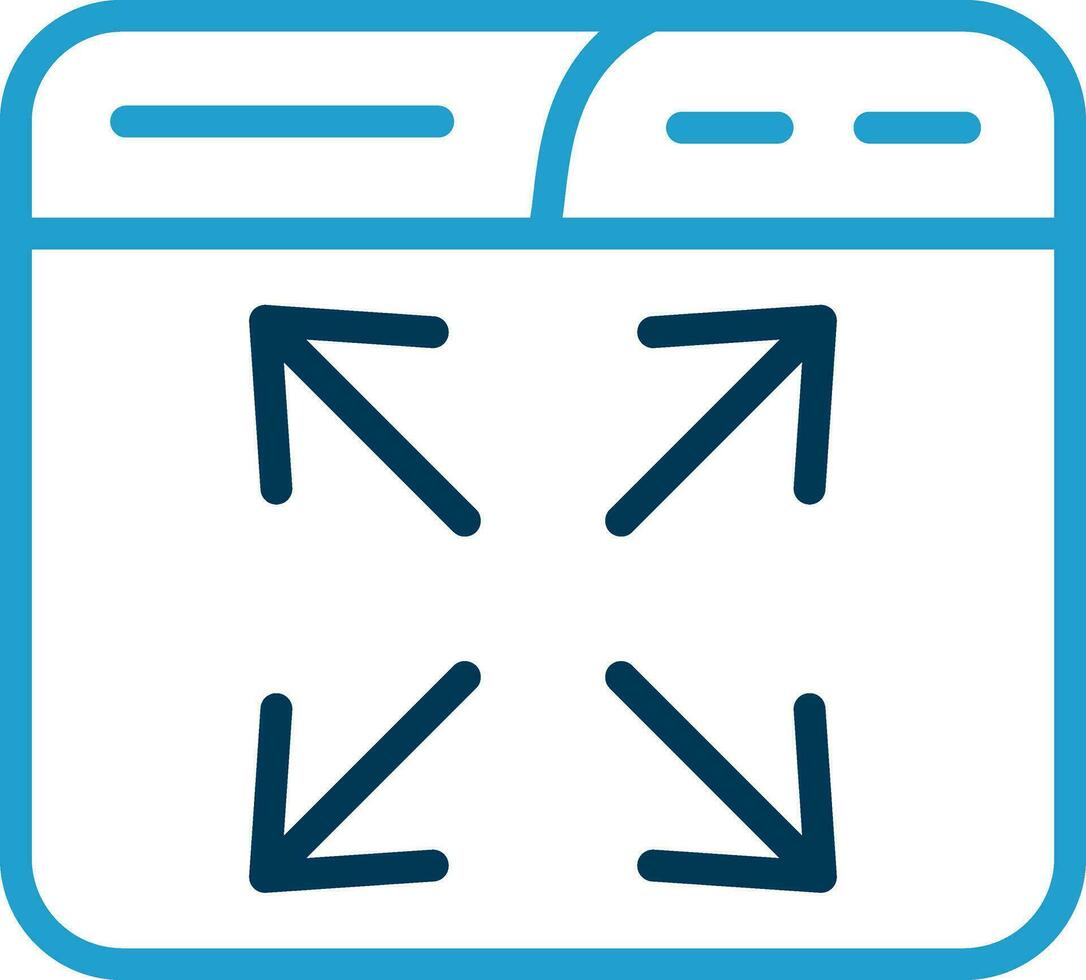 Expand Vector Icon Design
