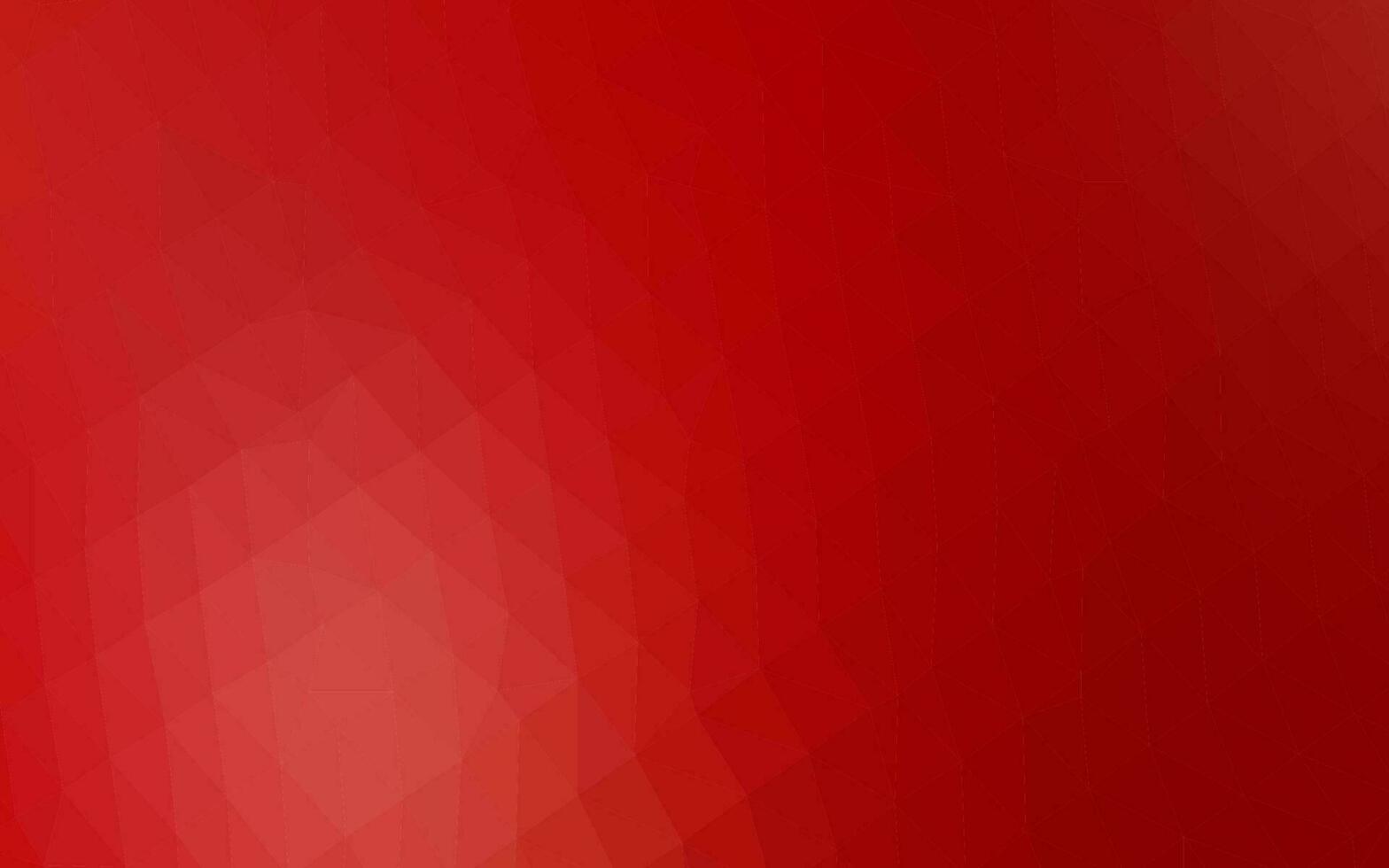 Light Red vector blurry triangle template.