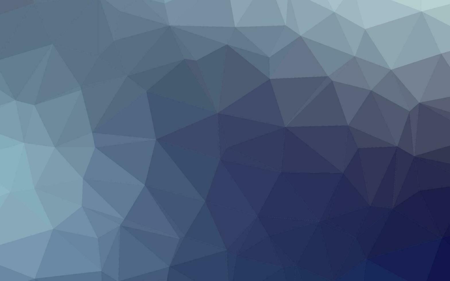 Light BLUE vector polygonal background.