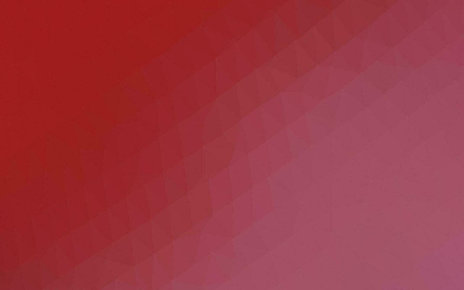 Light Red vector abstract polygonal layout.