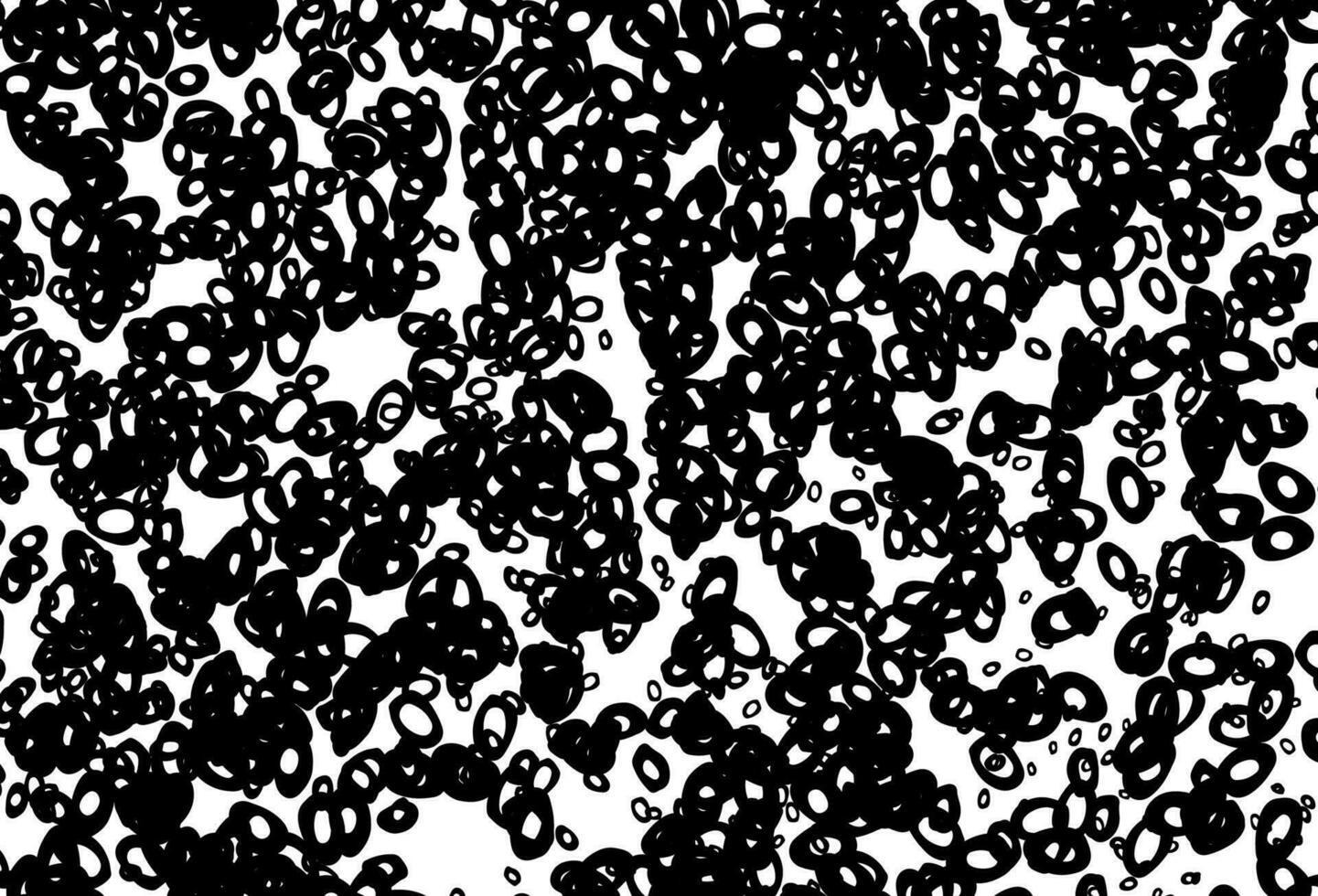 textura de vector blanco y negro con discos.