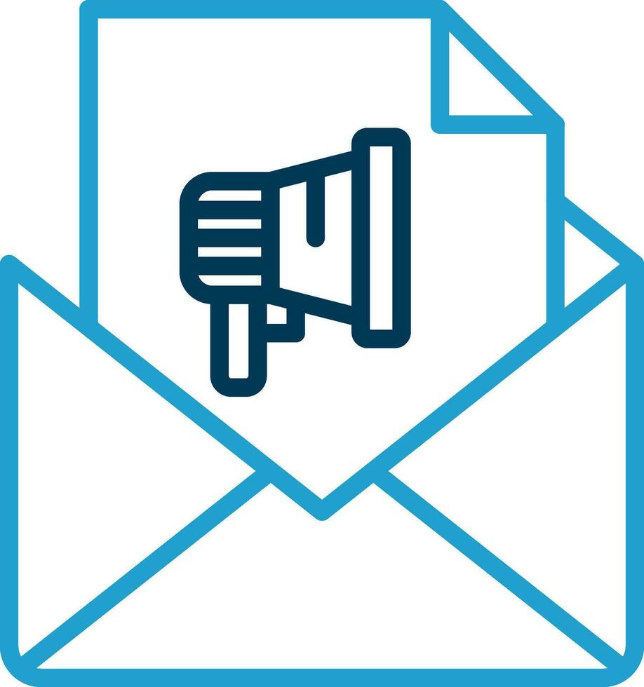 Email Marketing Vector Icon Design