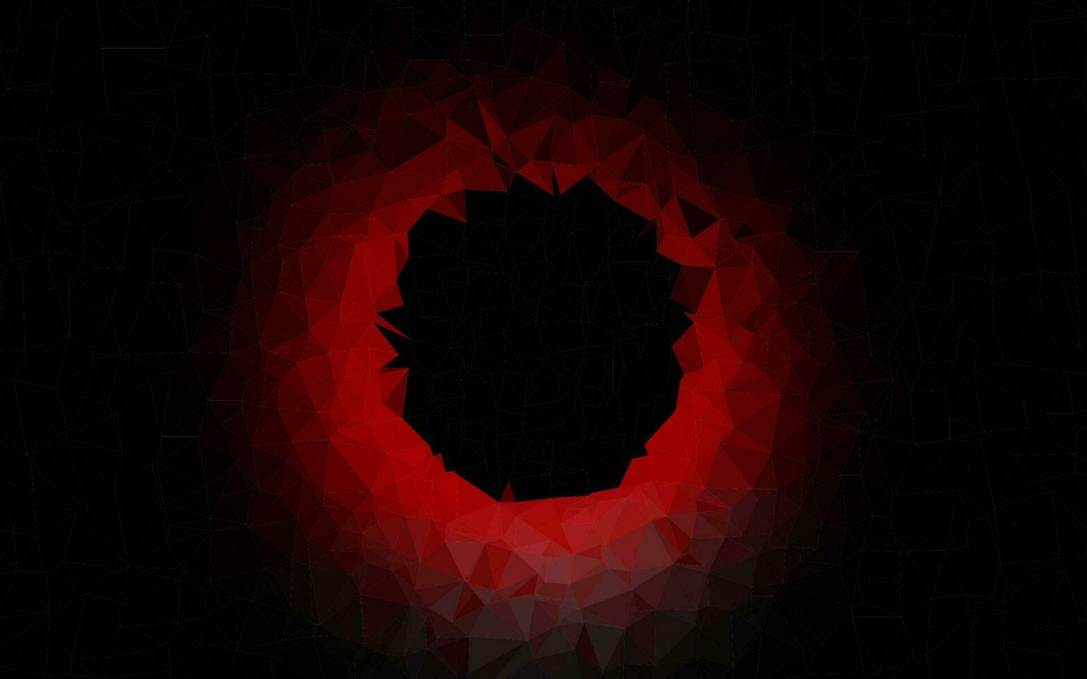 Light Red vector blurry triangle pattern.