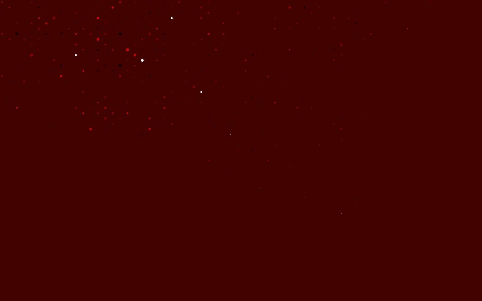 Light Red vector cover with spots.