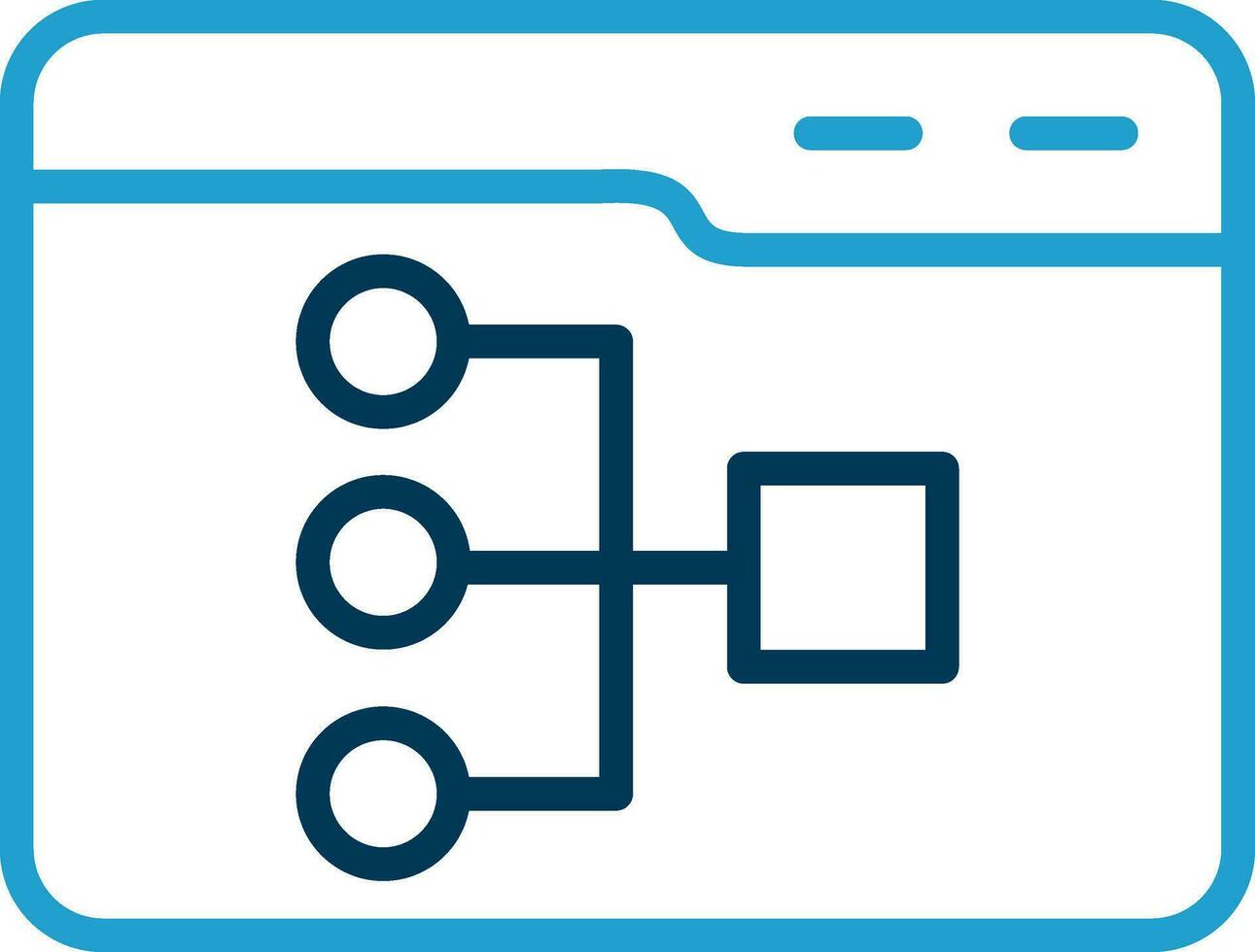 Site Map Vector Icon Design