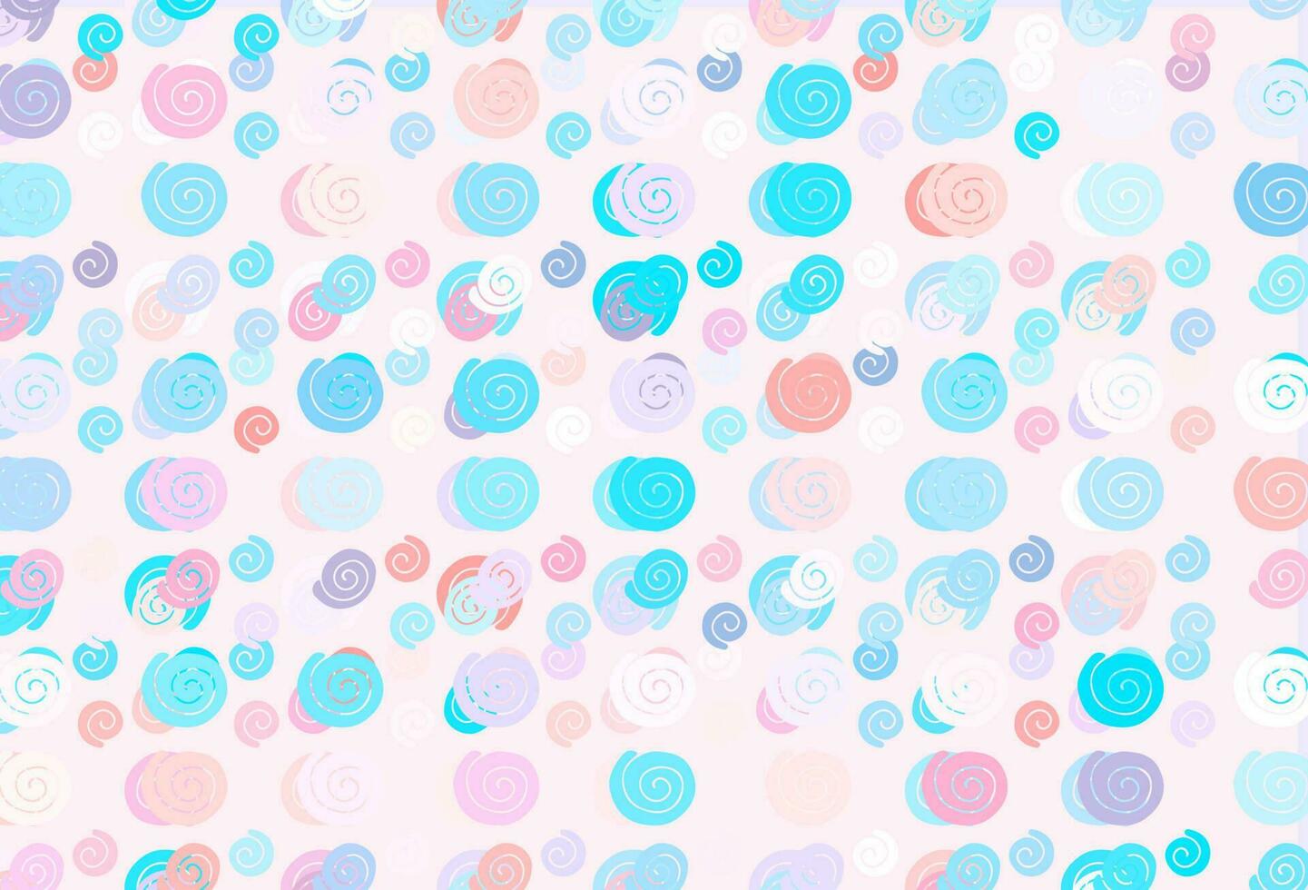 Light Blue, Red vector template with bent lines.