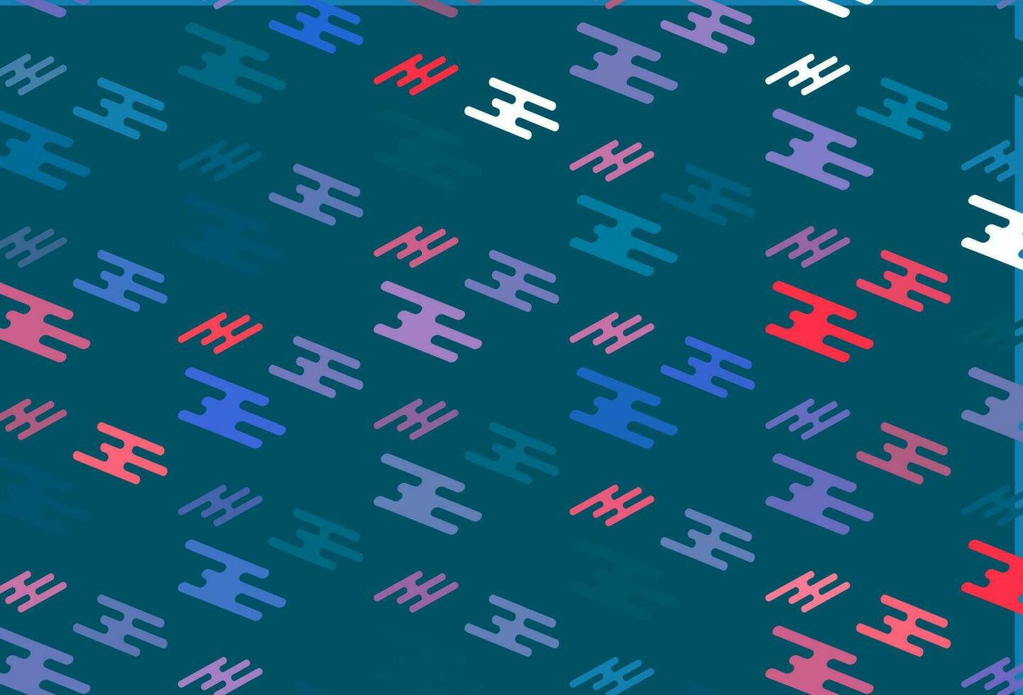 Light Blue, Red vector template with repeated sticks.