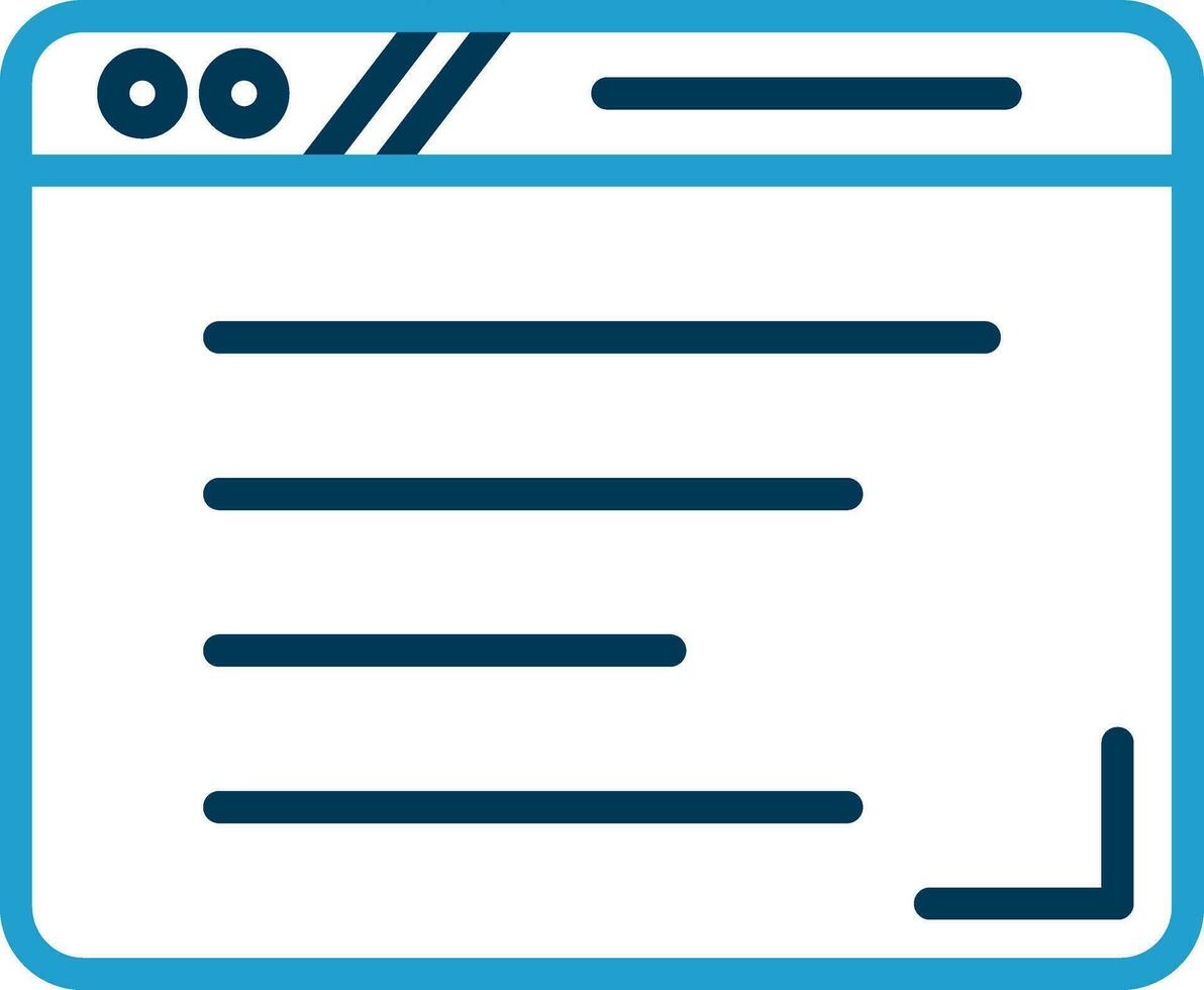 Browser Vector Icon Design