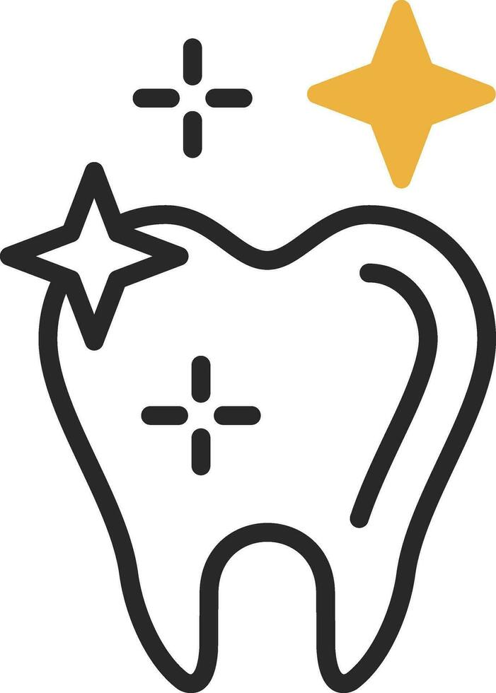 Healthy Tooth Vector Icon Design